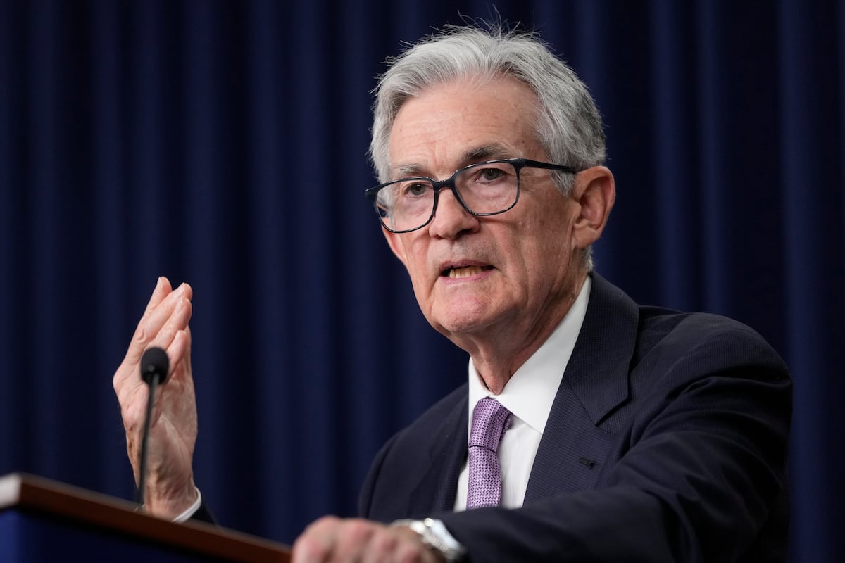 Fed Chair Powell Says Economy in 'Solid Shape,' Signaling More Cuts