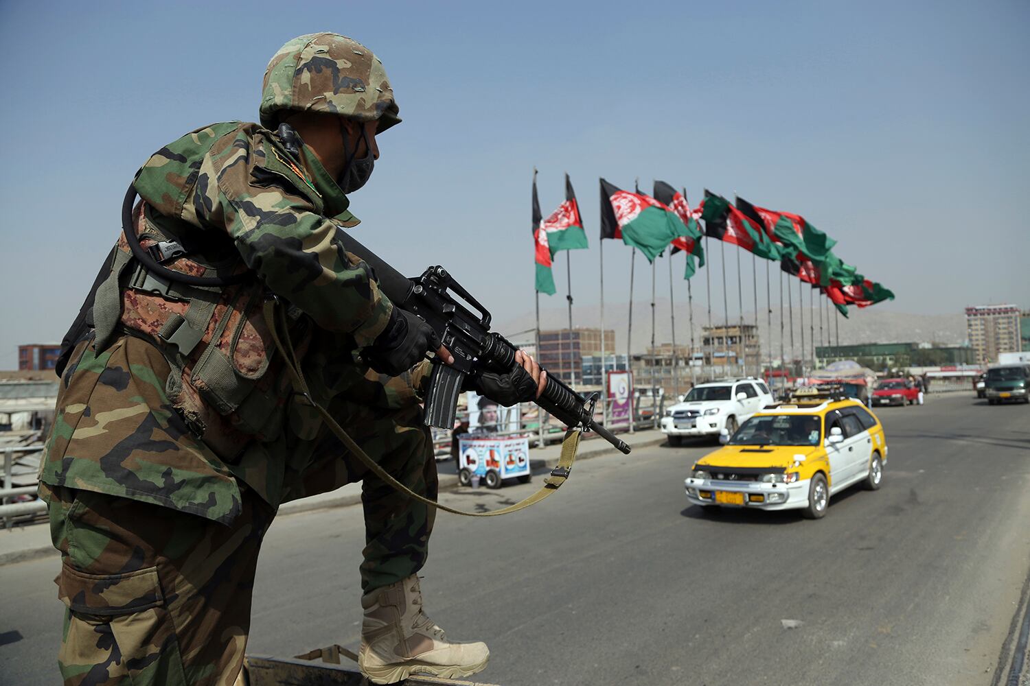 Afghan National Army soldier