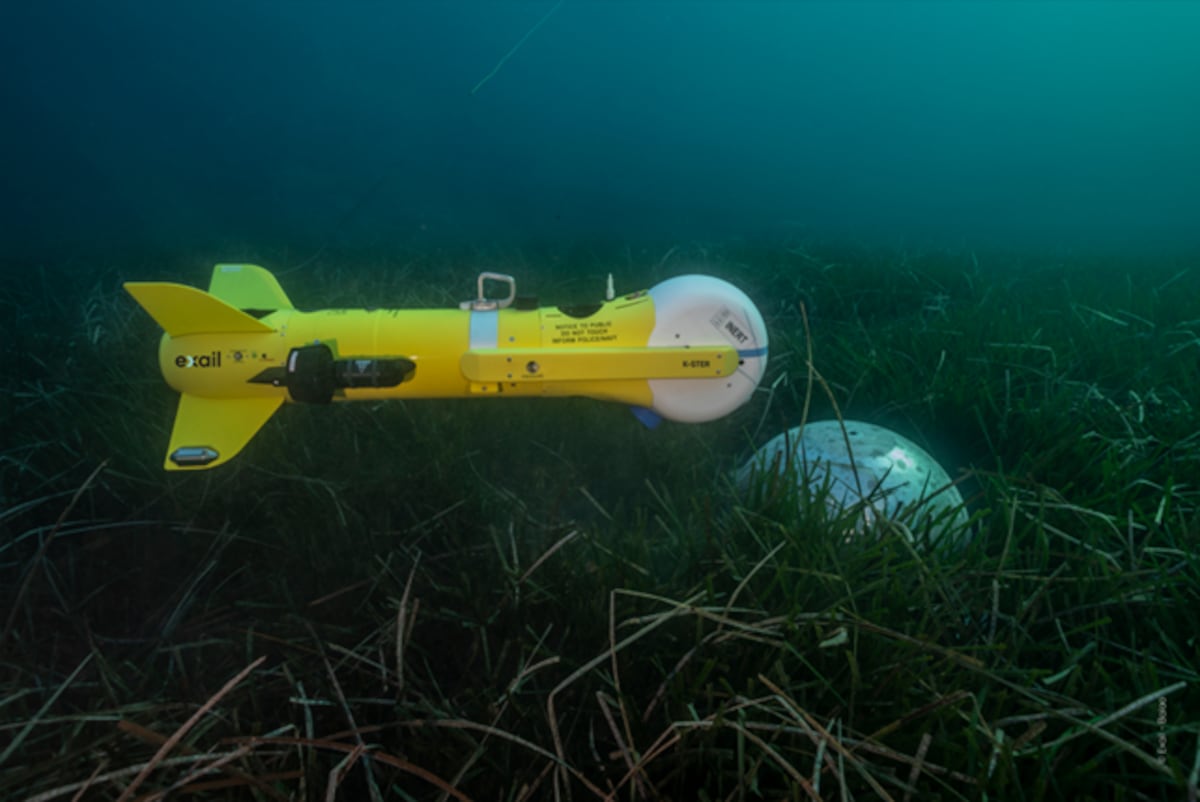 NATO taps Exail for mine-clearing underwater drones