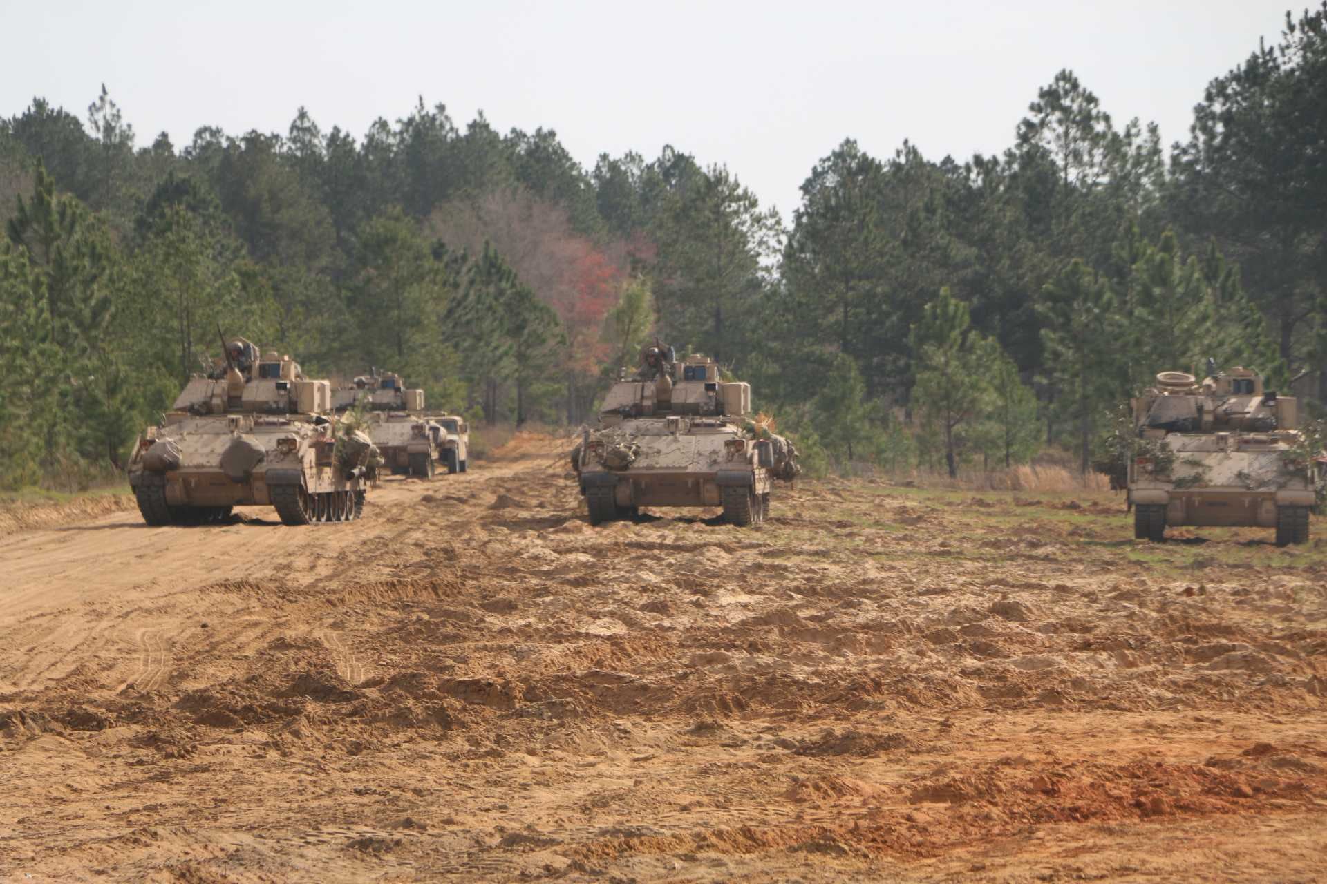 M2A2 Bradley Fighting Vehicles