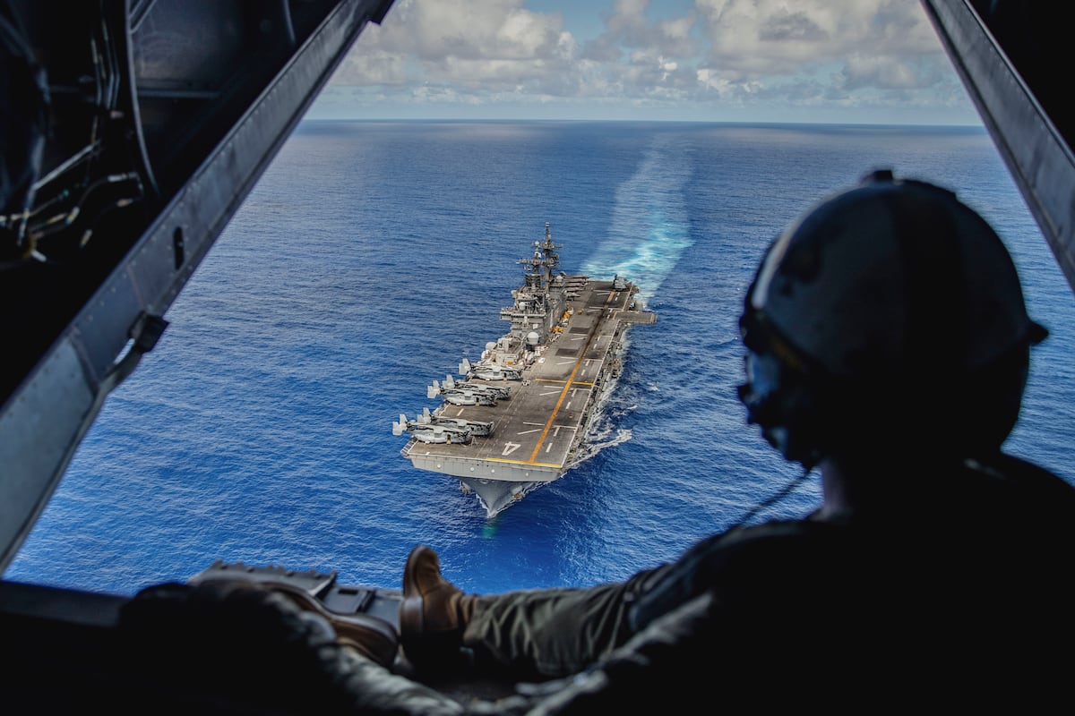 USS Boxer provides disaster relief after typhoon hits Philippines