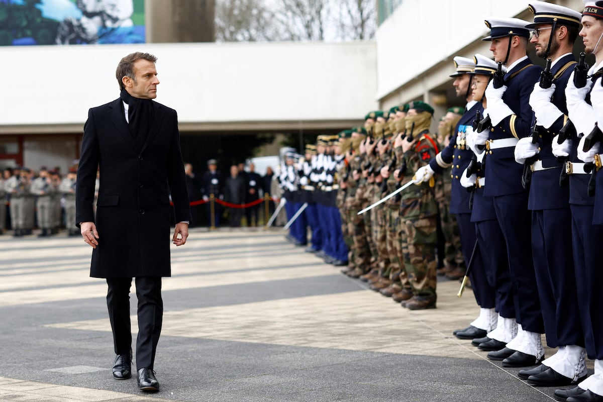 ‘Wake up’ about defense, Macron tells Europe as Trump takes office