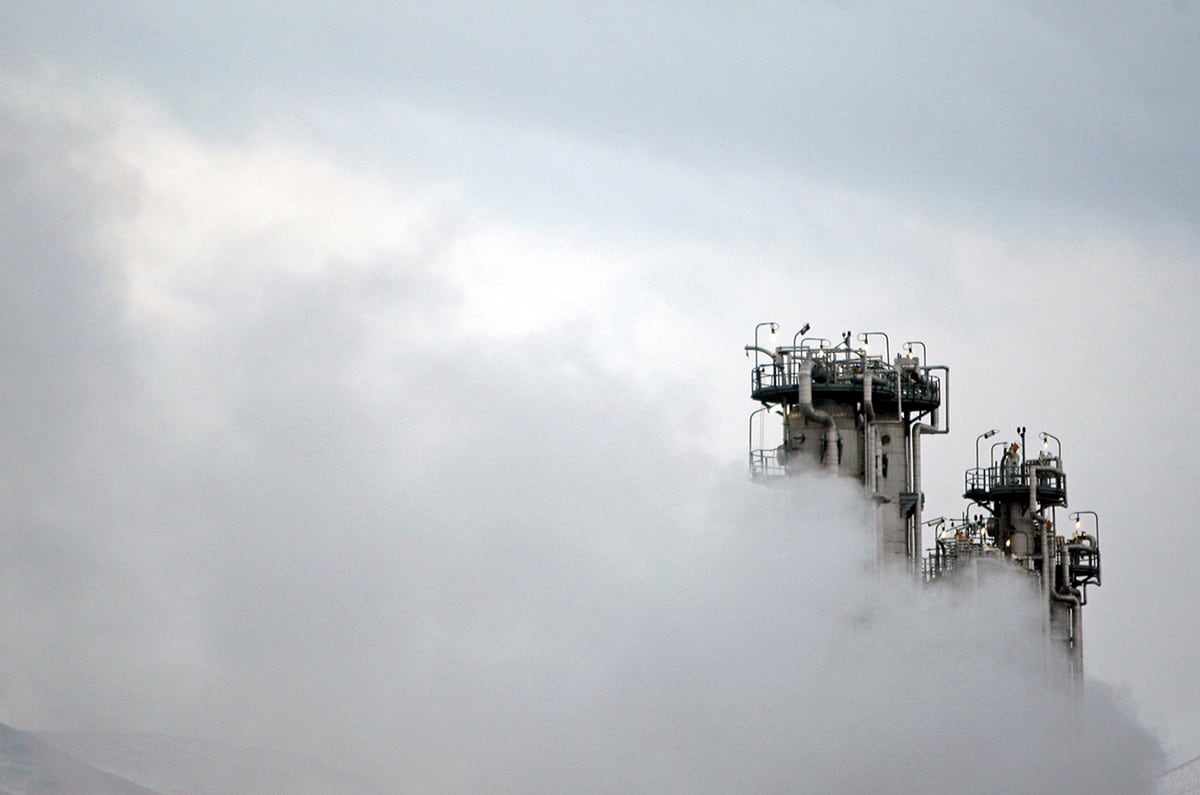 This Jan. 15, 2011, file photo, shows a part of Arak heavy water nuclear facilities, near the central city of Arak