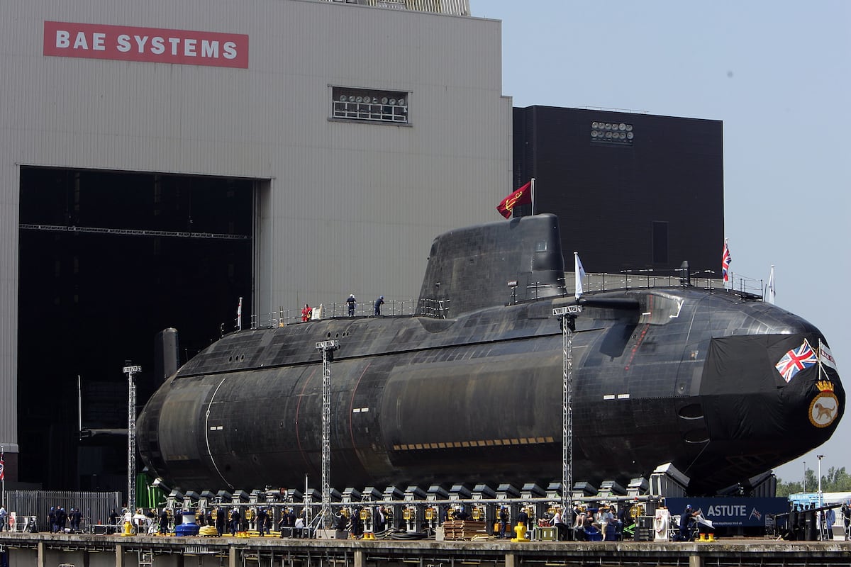 ‘Significant’ fire reported at UK shipyard building nuke-powered subs