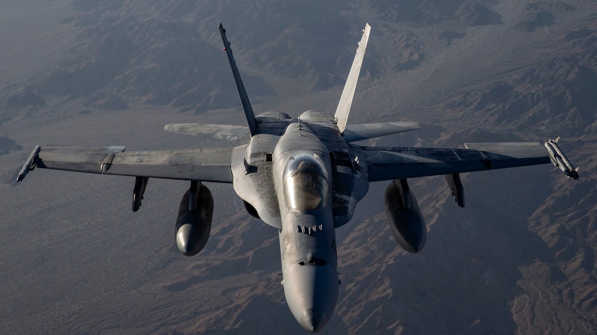 The Marine Corps wants to protect its Hornets from GPS jammers