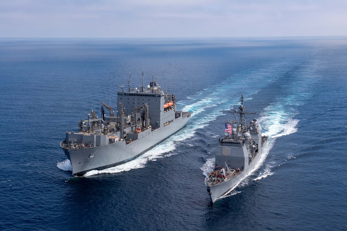 Navy extending service lives of three cruisers