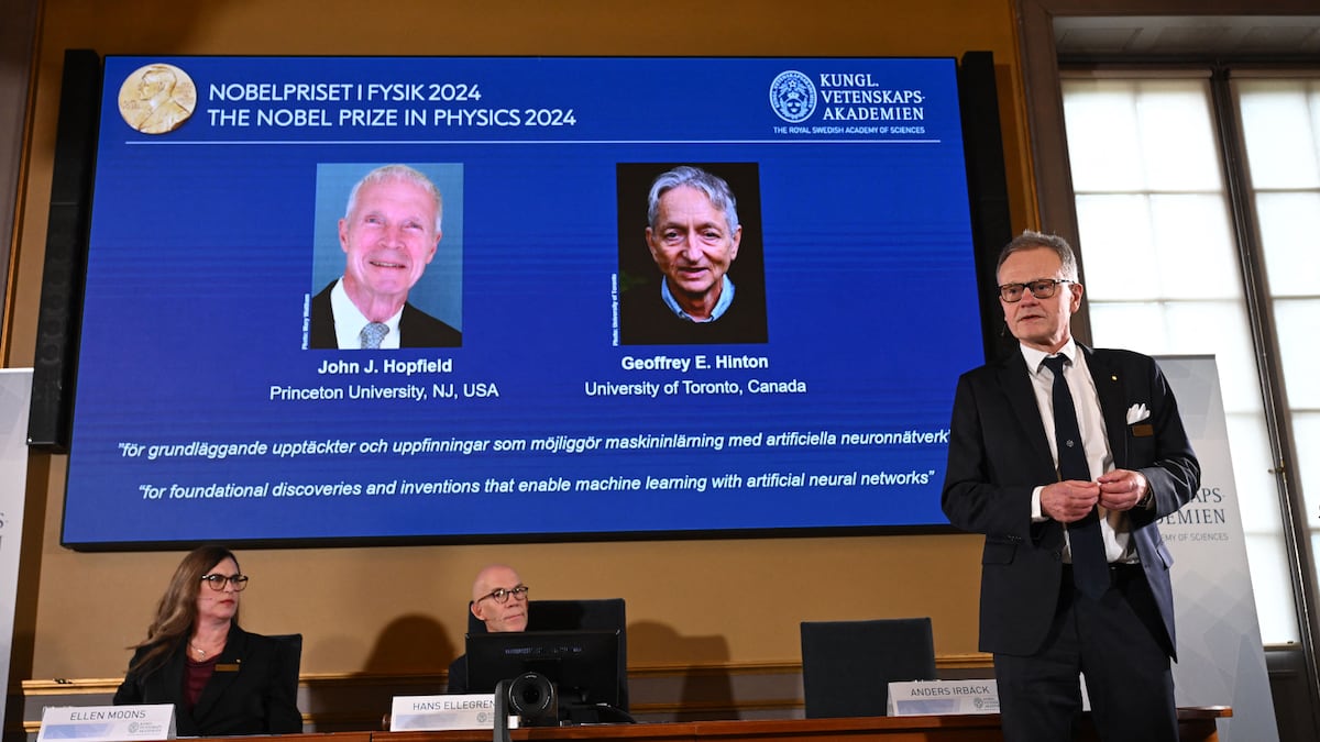 Nobel Prizes Awarded to AI Pioneers Who Now Warn on Dangers of AI