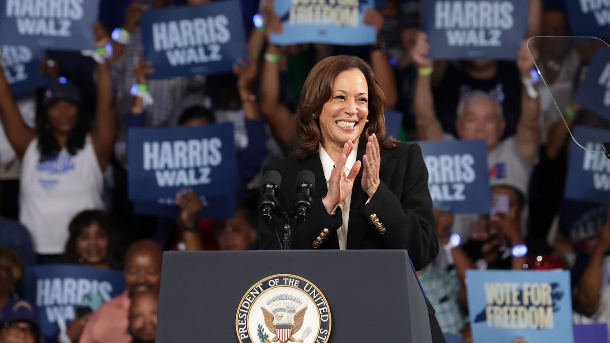 Harris, Trailing with Black Men, Reveals 'Opportunity Agenda for Black Men'