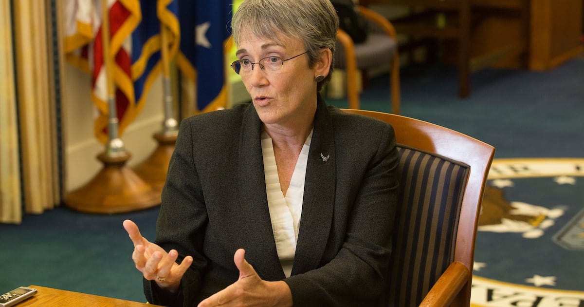 Air Force Secretary Wilson to resign in May, return to academia