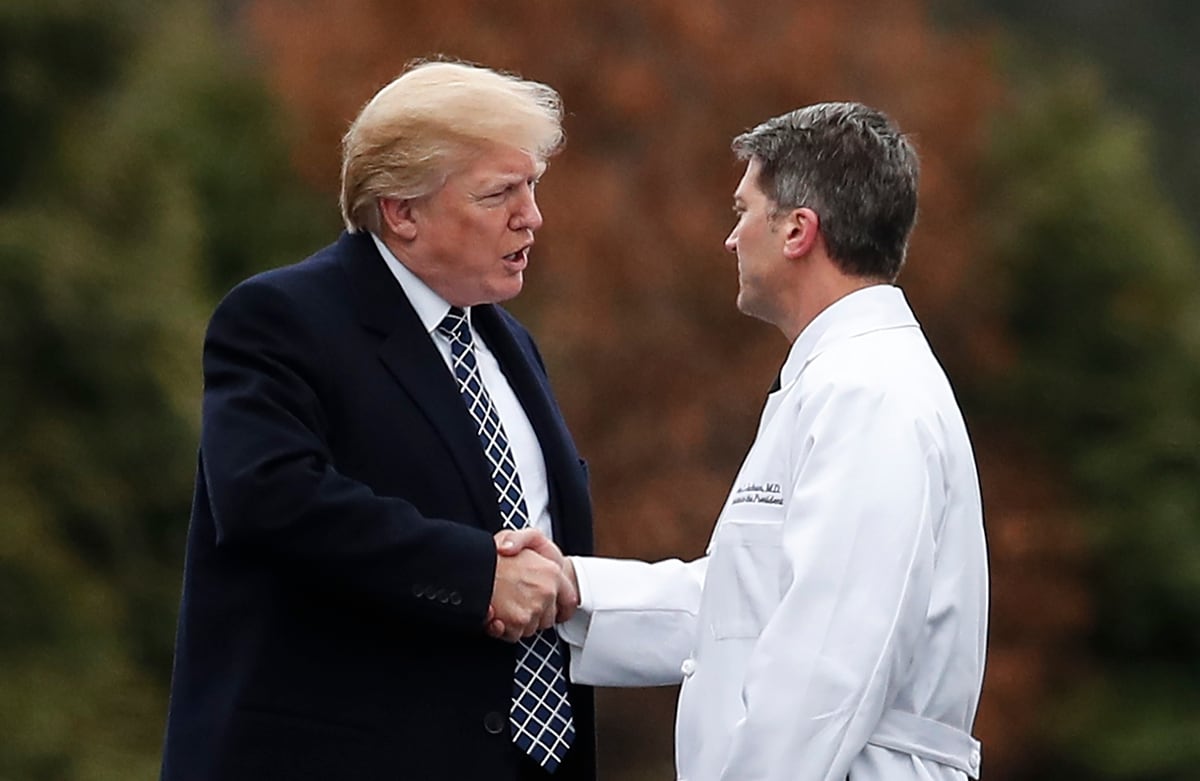 Trump Gets Excellent Health Report From White House Doctor