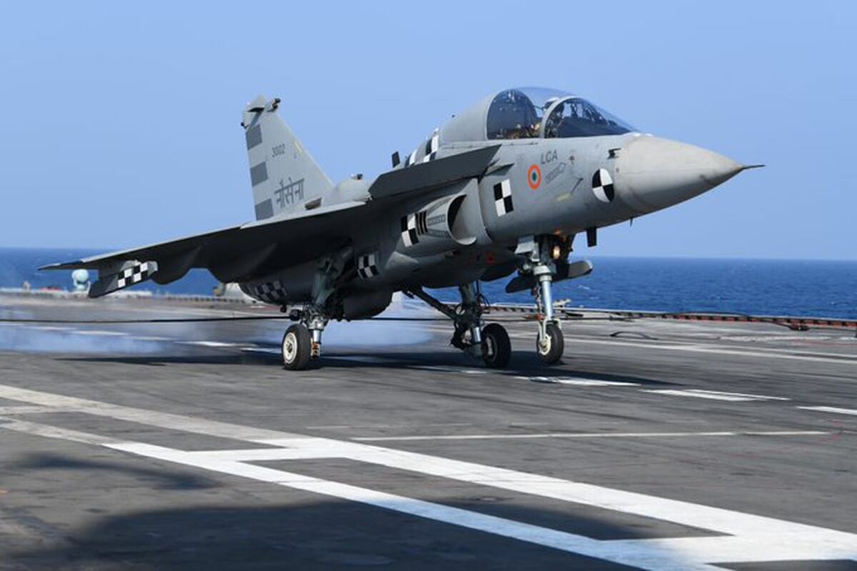 Indian Navy Hits Major Milestone With Its Homegrown Experimental Jet